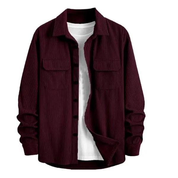Wine_Premium_Corduroy_Casual_Jacket_For_Men