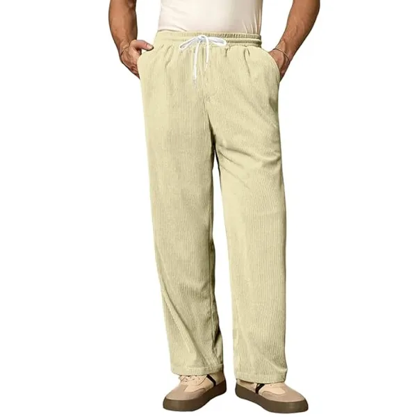 Cream_Premium_Poly_Cotton_Trousers_For_Men