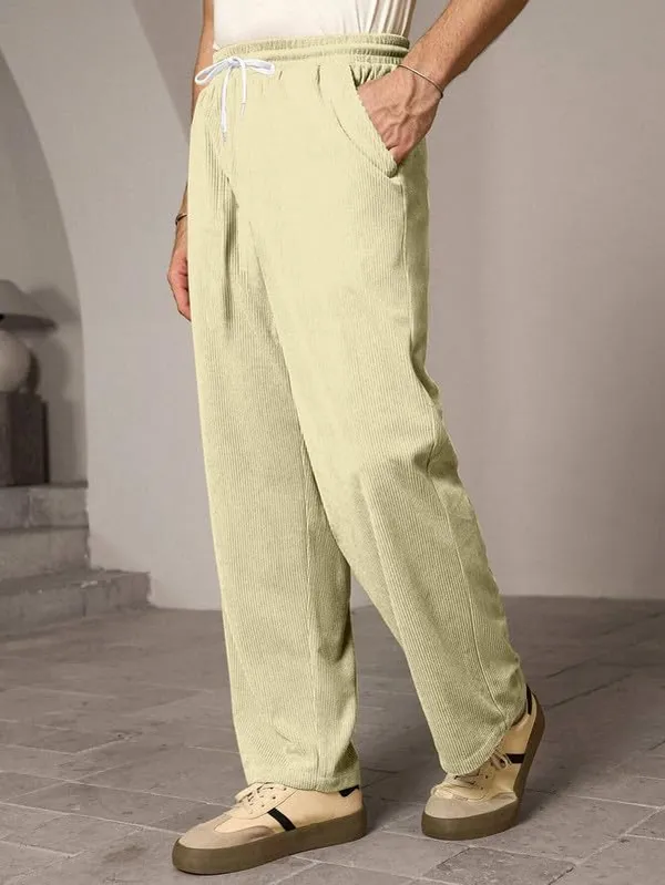Cream_Premium_Poly_Cotton_Trousers_For_Men