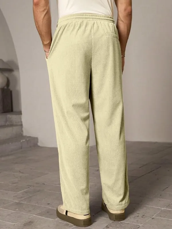 Cream_Premium_Poly_Cotton_Trousers_For_Men