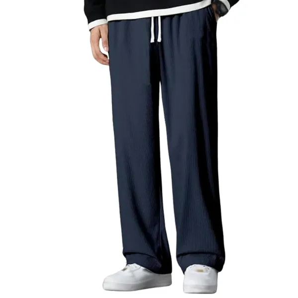 Blue_Premium_Poly_Cotton_Track_Pants_For_Men