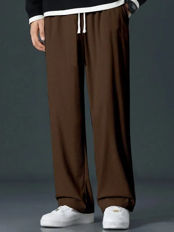 Coffee_Premium_Cotton_Blend_Track_Pants_For_Men