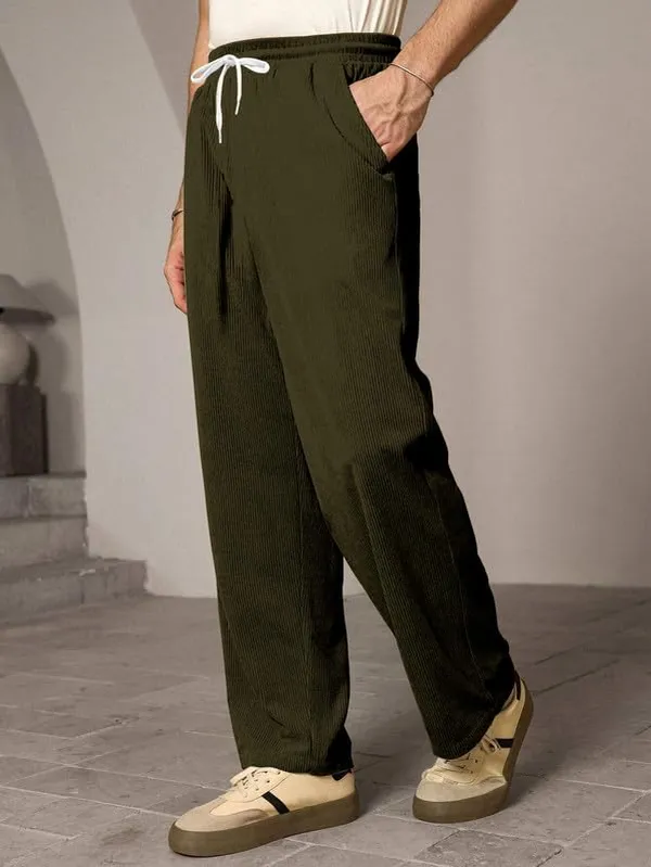 Green_Premium_Cotton_Lycra_Blend_Trousers_For_Men