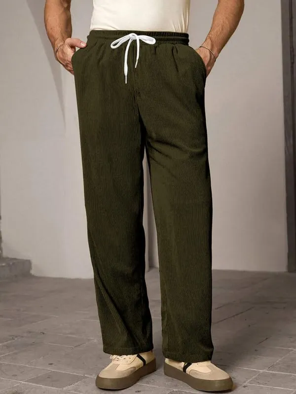 Green_Premium_Cotton_Lycra_Blend_Trousers_For_Men