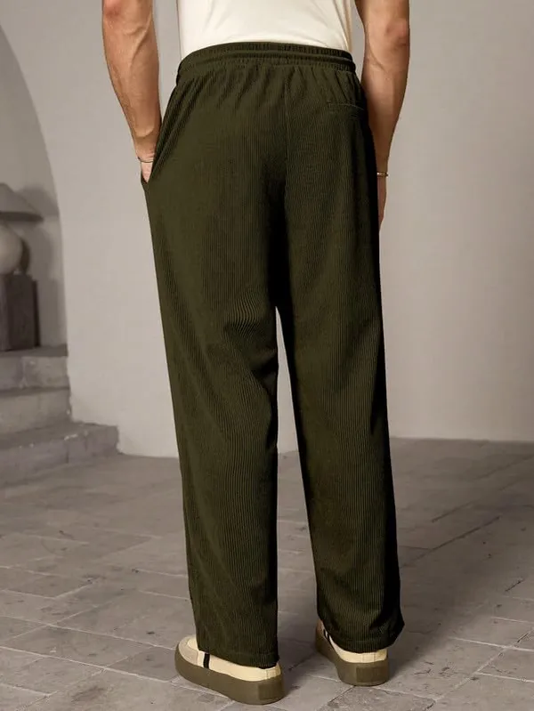 Green_Premium_Cotton_Lycra_Blend_Trousers_For_Men