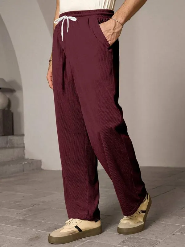 Maroon_Premium_Cotton_Trousers_For_Men
