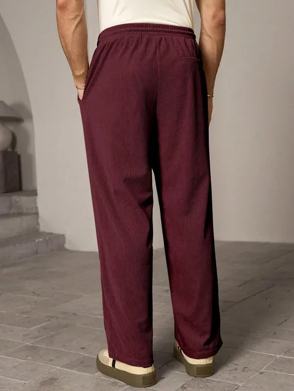 Maroon_Premium_Cotton_Trousers_For_Men