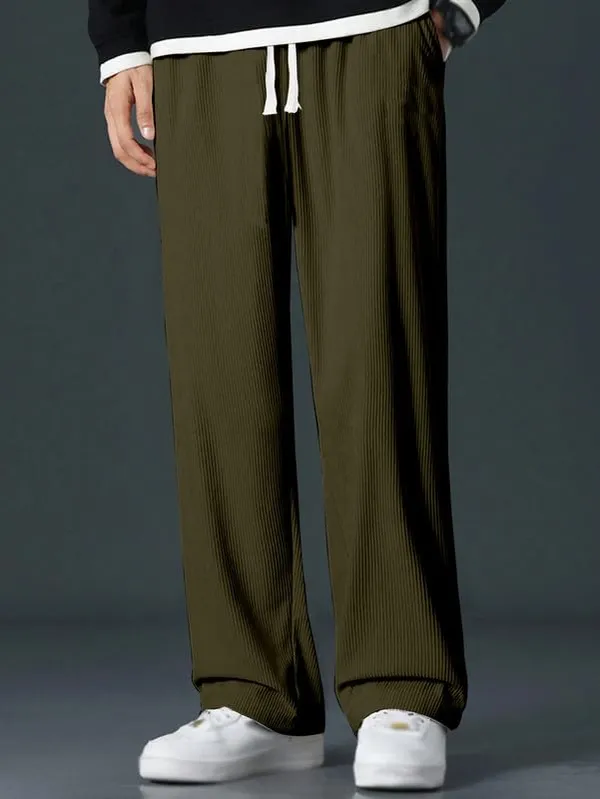 Green_Premium_Cotton_Sports_Track_Pants_For_Men