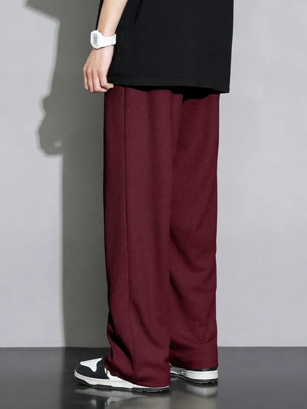 Maroon_Premium_Corduroy_Track_Pants_For_Men