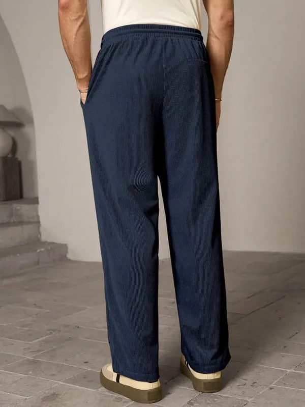 Blue_Premium_Poly_Cotton_Trousers_For_Men