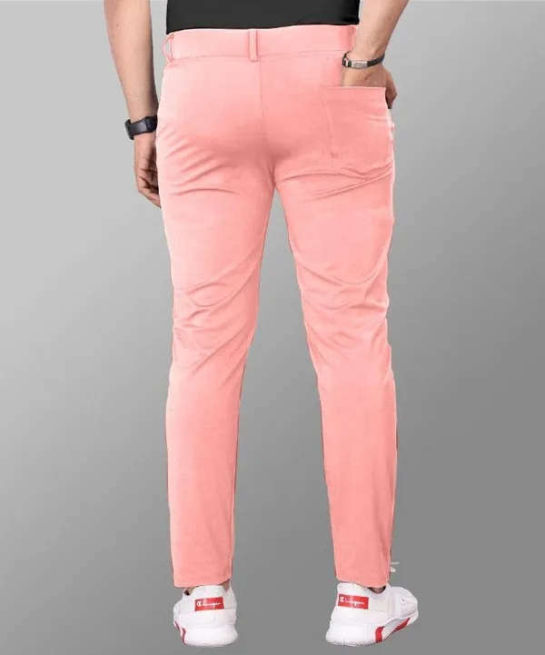 Pink_Premium_Cotton_Casual_Trousers_For_Men