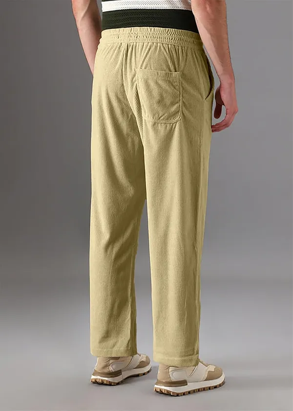 Cream_Premium_Corduroy_Trousers_For_Men
