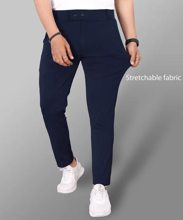 Blue_Premium_Lycra_Blend_Formal_Trousers_For_Men