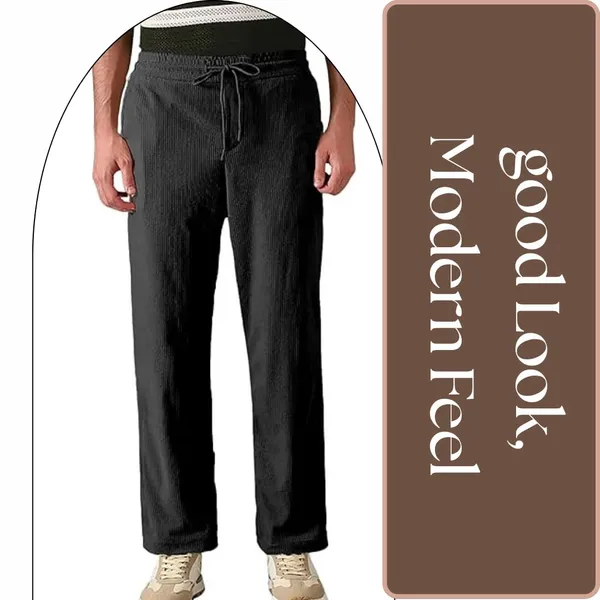 Black_Premium_Poly_Cotton_Casual_Trousers_For_Men
