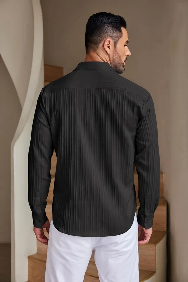 Black_Premium_Pure_Cotton_Popcorn_Shirt_For_Men