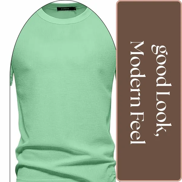 Pista_Premium_Pure_Cotton_Waffle_T-Shirt_For_Men
