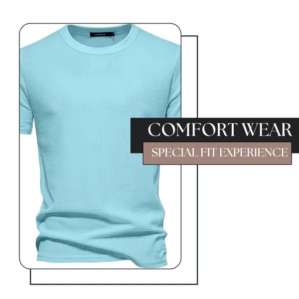 Sky_Premium_Pure_Cotton_Waffle_T-Shirt_For_Men