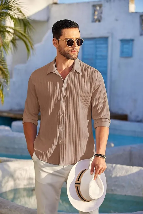 Chiku_Premium_Pure_Cotton_Popcorn_Shirt_For_Men
