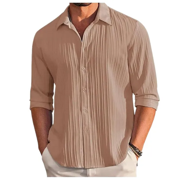 Chiku_Premium_Pure_Cotton_Popcorn_Shirt_For_Men