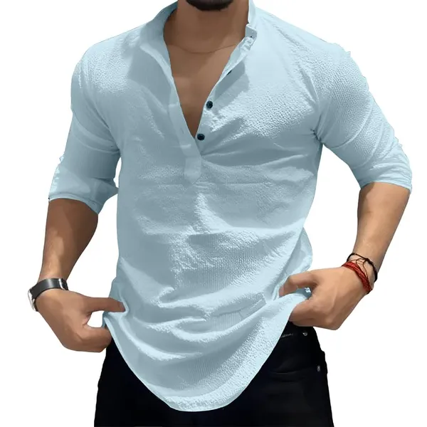 Sky_Premium_Cotton_Kurta_Shirt_For_Men