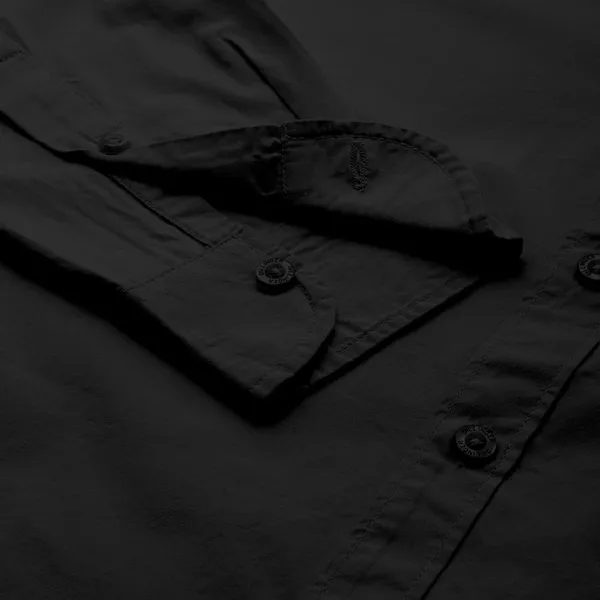 Black_Premium_Cotton_Blend_Casual/Formal_Shirt_For_Men