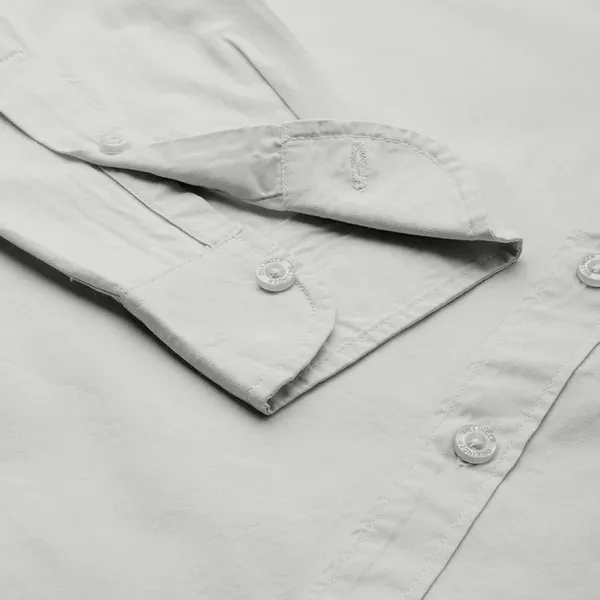 Grey_Premium_Cotton_Blend_Casual/Formal_Shirt_For_Men