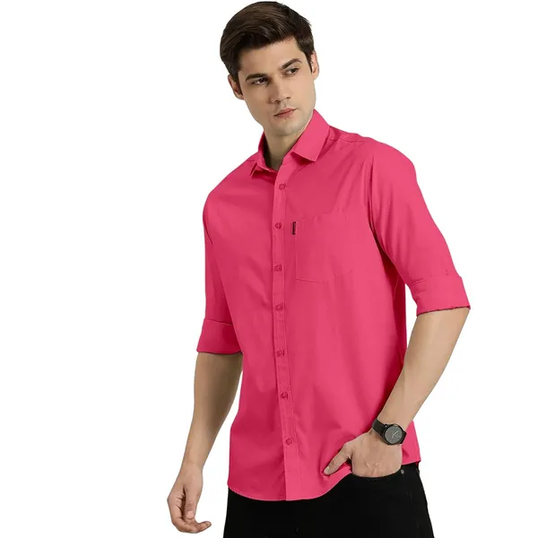 Gajari_Premium_Cotton_Blend_Casual/Formal_Shirt_For_Men
