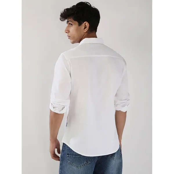 White_Premium_Cotton_Blend_Western_Shirt_For_Men