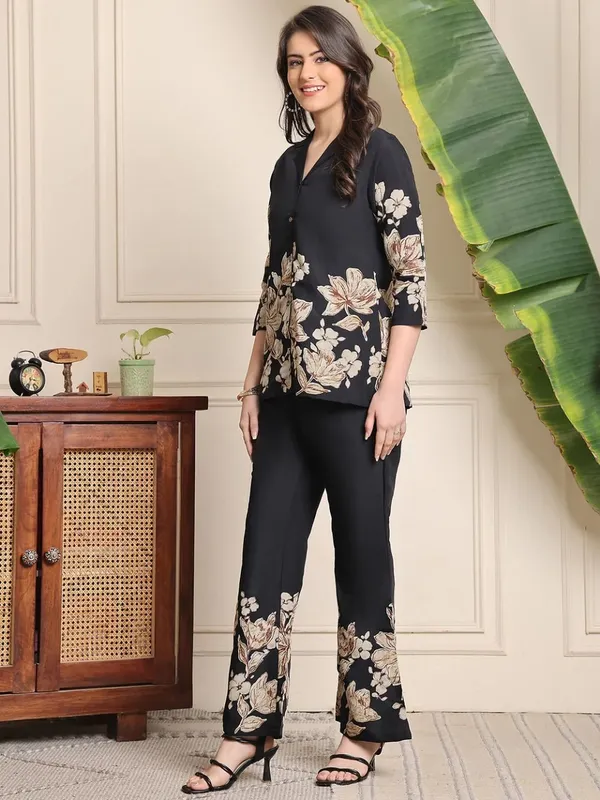 Black_Viscose_Rayon_Co-ords_For_Women