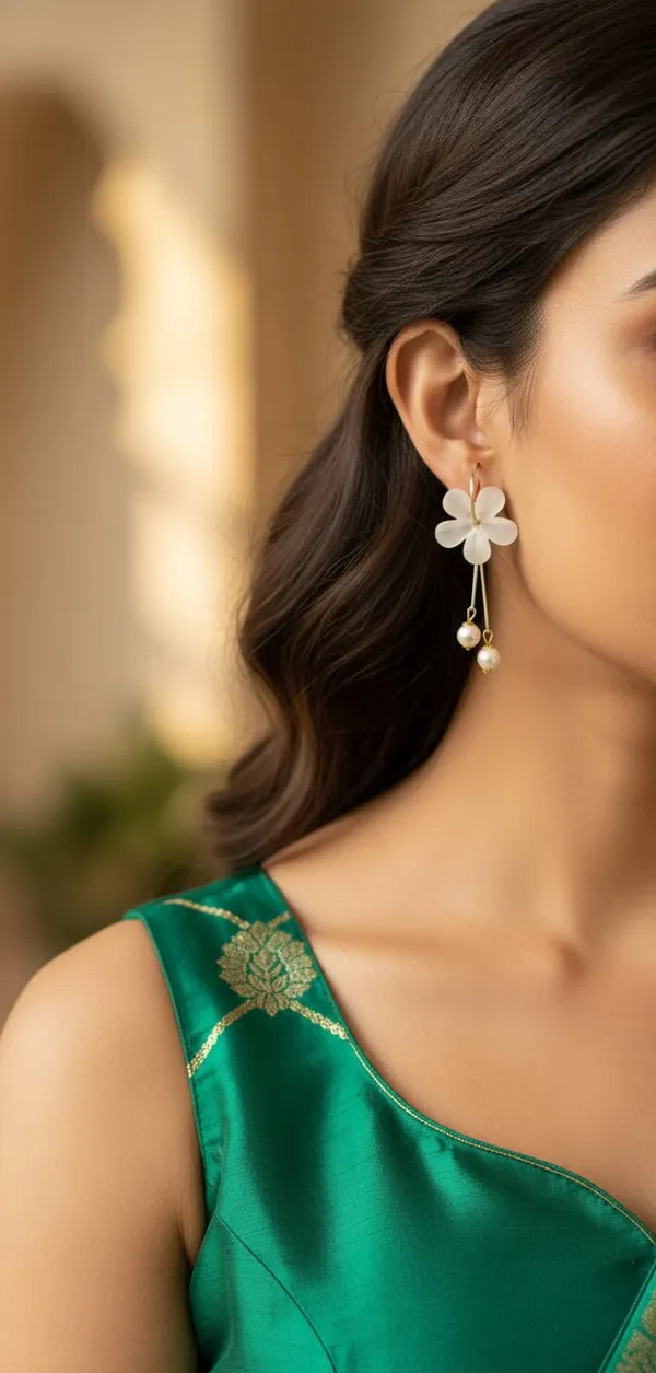 Ivory_Resin_And_Pearl_Floral_Drop_Long_Danglers_For_Women