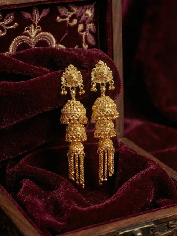Golden_Alloy_Elegant_Earrings_For_Women
