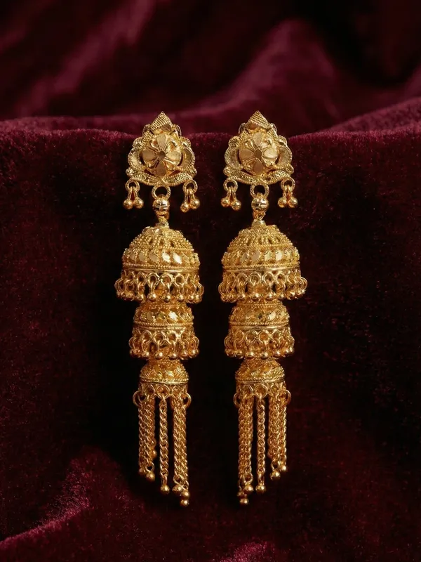 Golden_Alloy_Elegant_Earrings_For_Women