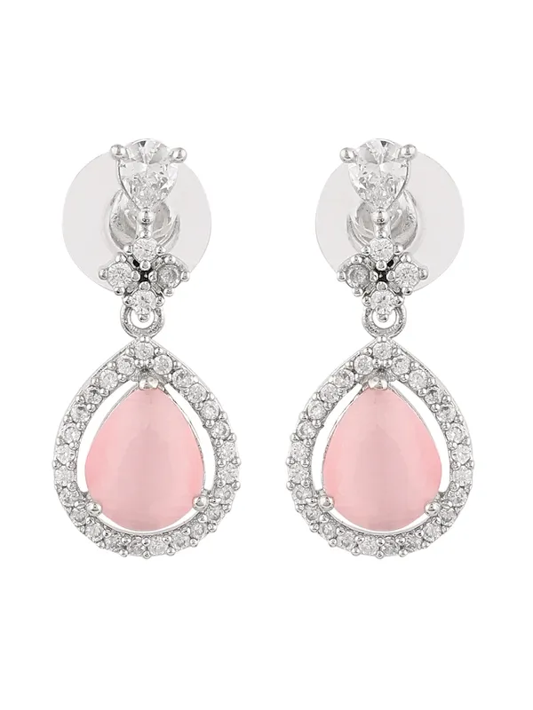 Silver_Pink_Elegant_Jewellery_set