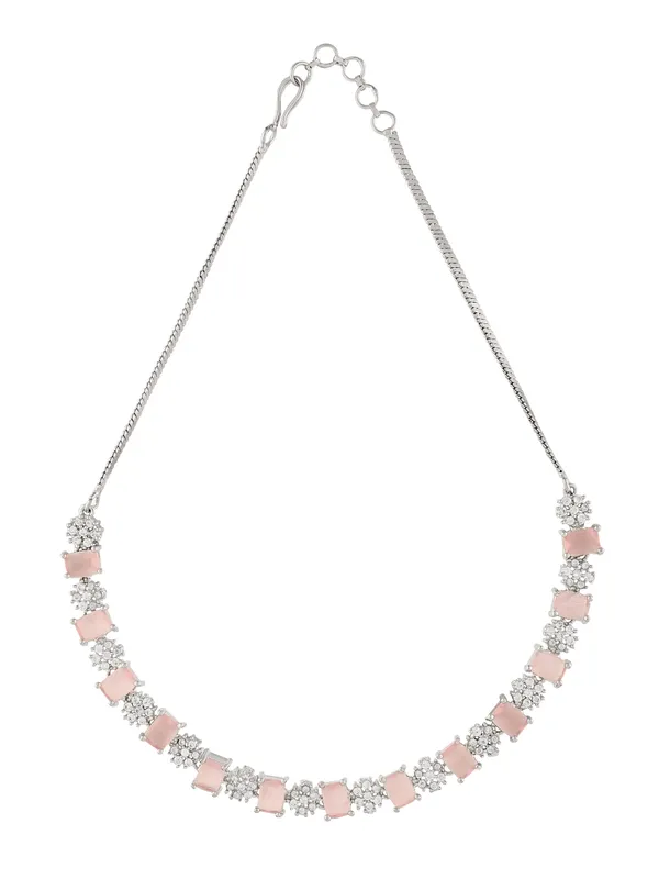 Pink-Silver_Alloy_Elegant_Jewellery_Set_For_Women