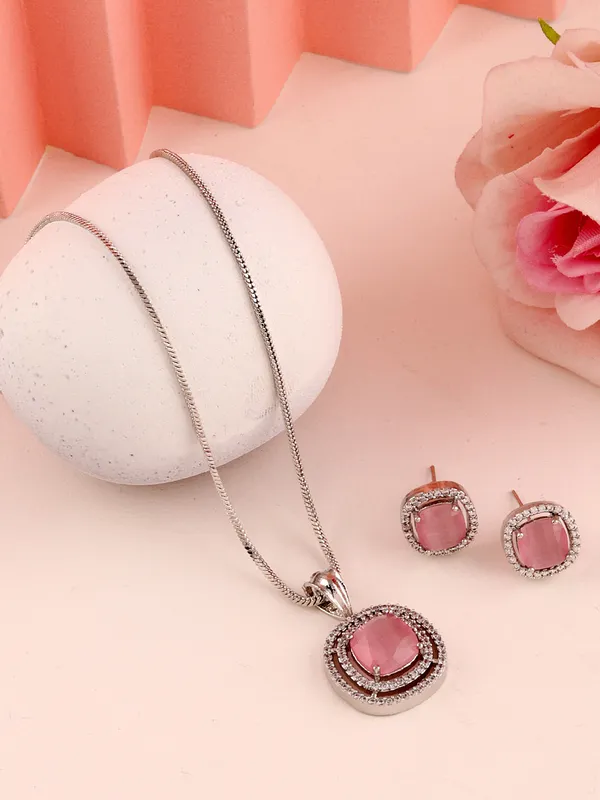 Pink_stoned_Pendant_Set_for_Women