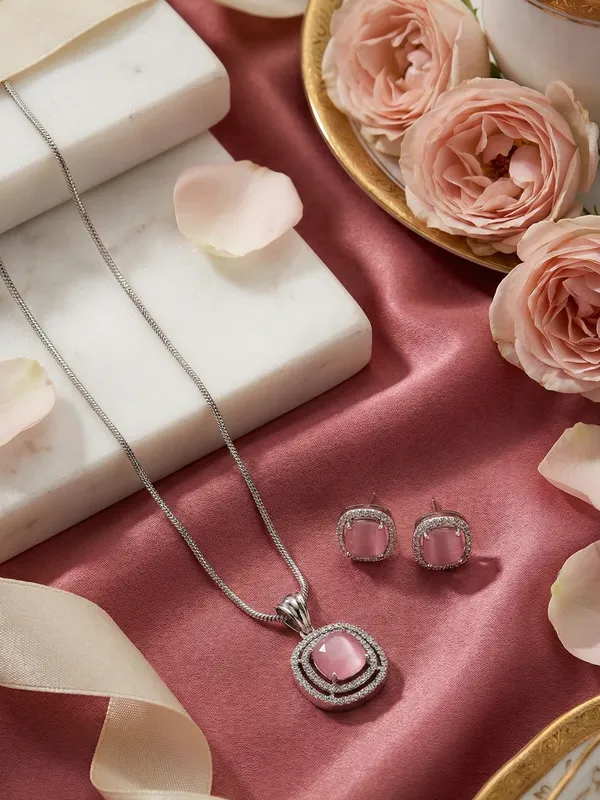 Pink_stoned_Pendant_Set_for_Women