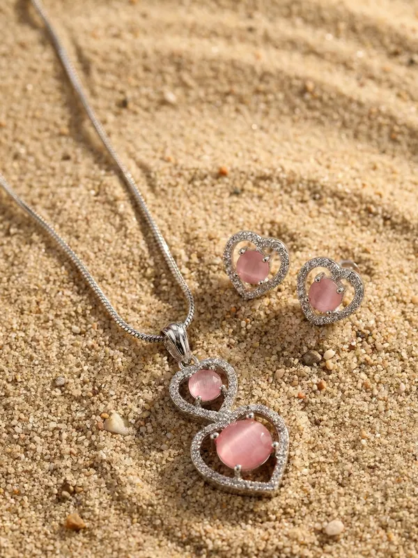 Pink_stoned_Pendant_Set_for_Women