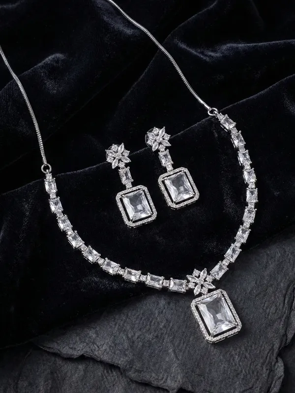 Silver_plated__Elegant_Jewellery_set