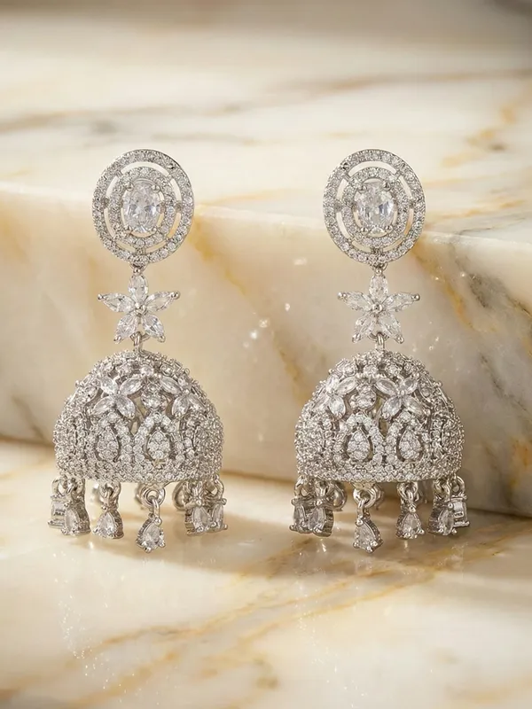 Silver_Alloy_Elegant_Earrings_For_Women