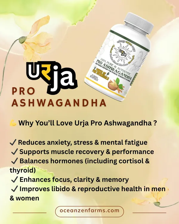 Urja_Pro_Ashwagandha_Root_Extract_For_Energy_With_Plant_Based_Blend_For_Balance_And_Daily_Strength_Support_In_Vegetarian_Form_Suitable_For_Wellness_Use_90_Veg_Capsules_In_Bottle