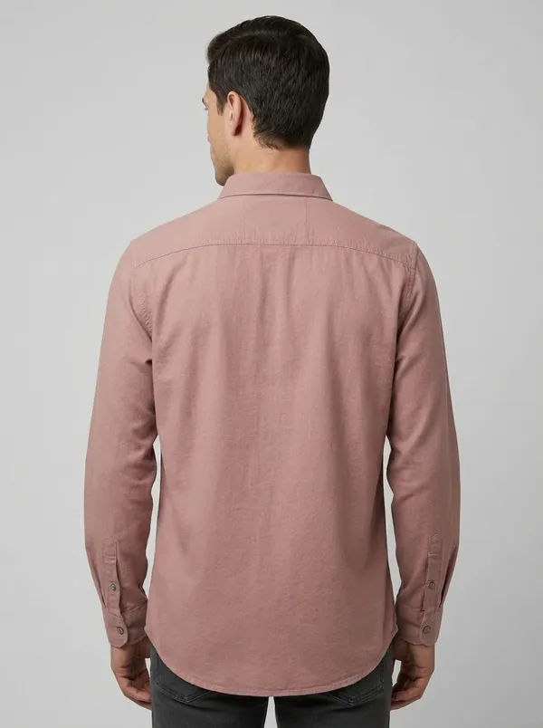 Peach_Rfd_Premium_&_Elegant_Double_Pocket_Shirt_For_Unisex