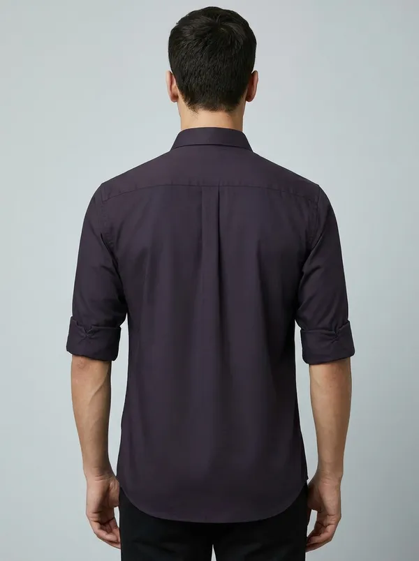 Wine_Satin_Premium_&_Elegant_Formal_Shirt_For_Men
