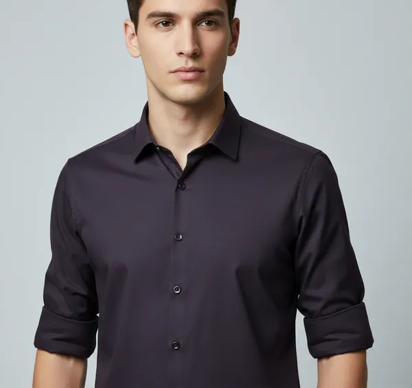Wine_Satin_Premium_&_Elegant_Formal_Shirt_For_Men