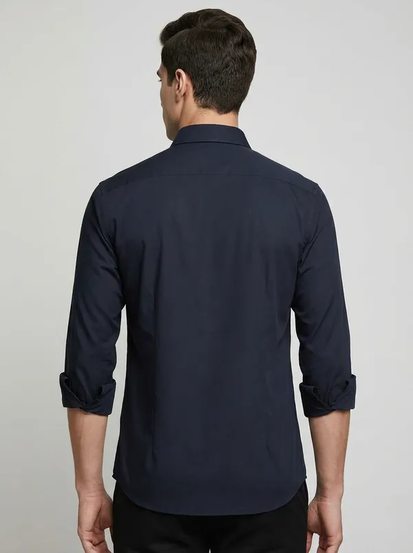 Navy_Blue_Satin_Premium_&_Elegant_Formal_Shirt_For_Men