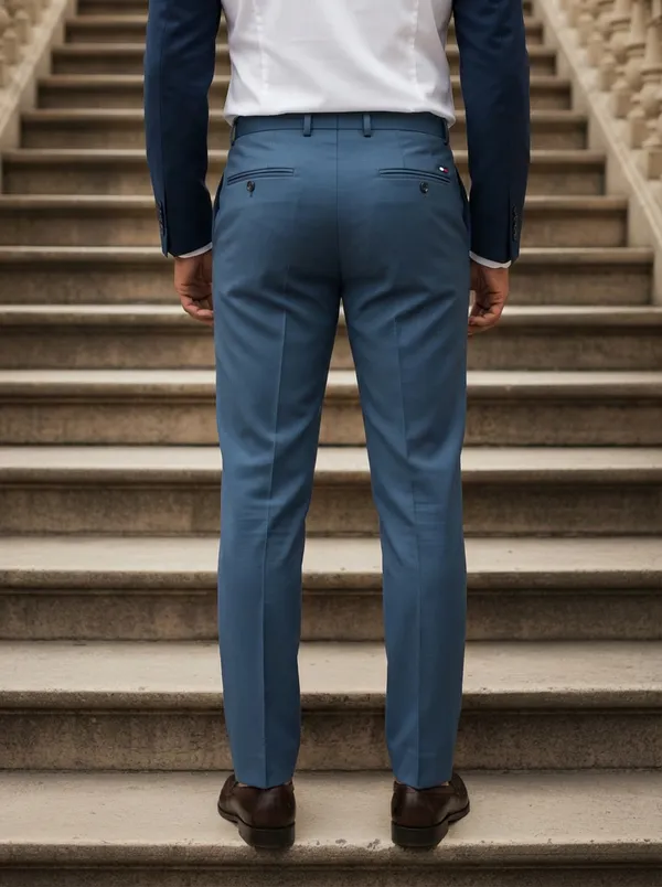 Blue_Twill_Cotton_Premium_&_Elegant_Formal_Pant_For_Men