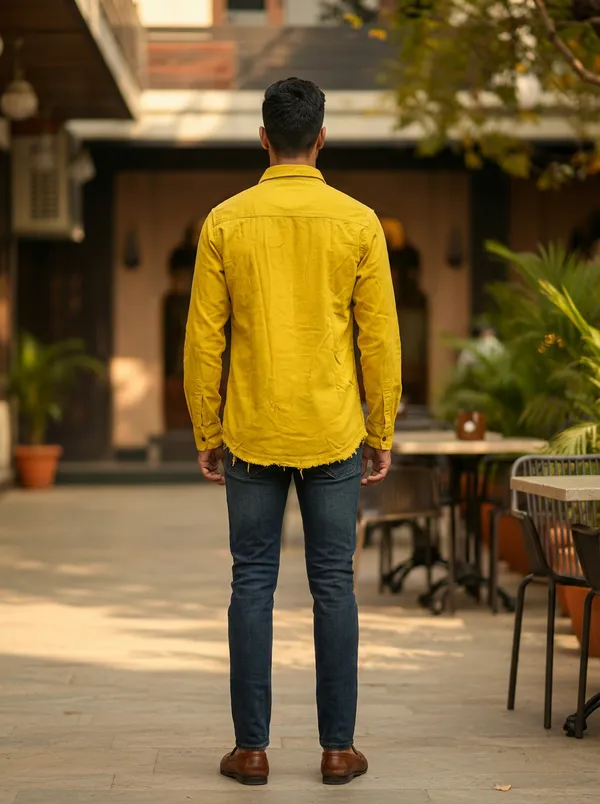 Mustard_Yellow_Rfd_Premium_&_Elegant_Double_Pocket_Shirt_For_Men