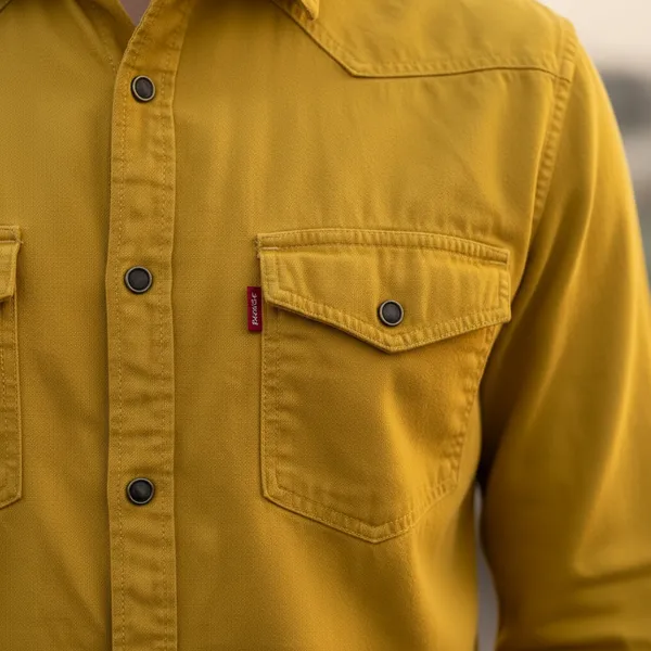 Mustard_Yellow_Rfd_Premium_&_Elegant_Double_Pocket_Shirt_For_Men