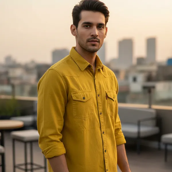Mustard_Yellow_Rfd_Premium_&_Elegant_Double_Pocket_Shirt_For_Men
