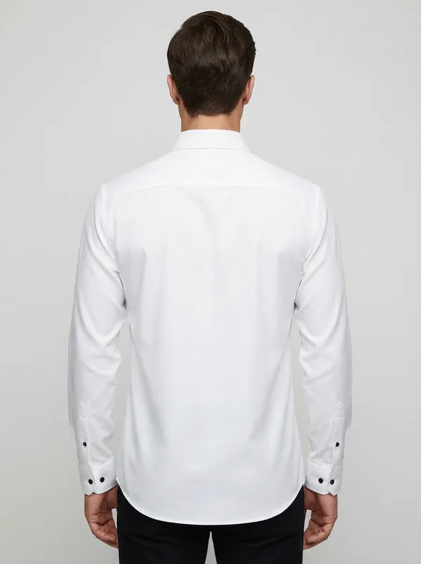 White_Satin_Premium_&_Elegant_Formal_Shirt_For_Men