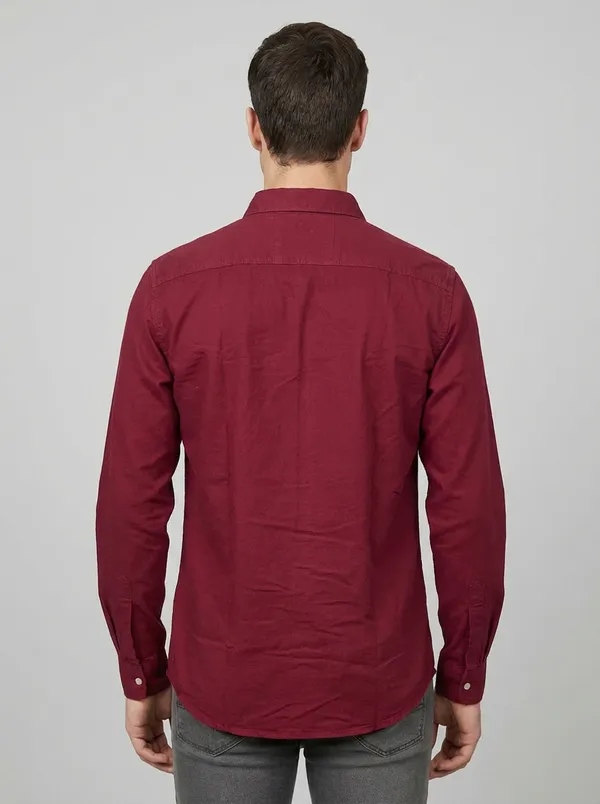 Red_Rfd_Premium_&_Elegant_Double_Pocket_Shirt_For_Unisex